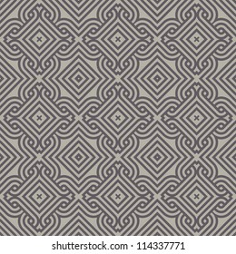 ethnic modern geometric seamless pattern ornament background print design