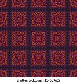 ethnic modern geometric seamless pattern ornament background print design