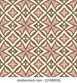 ethnic modern geometric seamless pattern ornament background print design