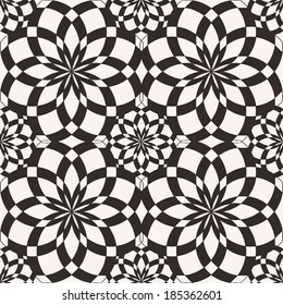 ethnic modern geometric seamless pattern ornament background print design