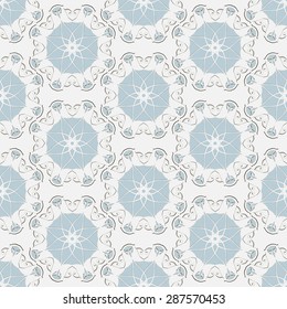 Ethnic modern geometric seamless pattern ornament background.
