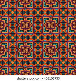 ethnic modern geometric seamless pattern ornament background print design