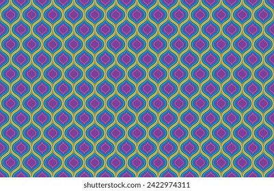 Ethnic monochrome seamless pattern. Background with Aztec geometric patterns. Print with a tribal theme. Fabric from the Navajo people. Abstract wallpaper in a modern style. Illustration in vector for