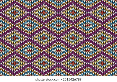 Ethnische monochrome nahtlose Muster. Hintergrund mit aztekischen geometrischen Mustern. Drucken mit einem Stammesthema. Stoff von den Navajo. Abstrakte Tapete im modernen Stil. Illustration in Vektor für