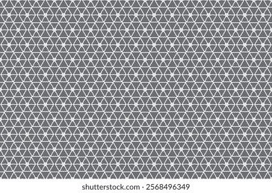Ethnic monochrome seamless pattern. Background with Aztec geometric patterns. Print with a tribal theme. Fabric from the Navajo people. Abstract wallpaper in a modern style. Illustration in vector 