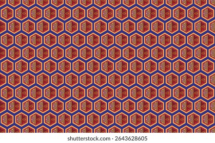 Ethnic monochrome seamless pattern. Background with Aztec geometric patterns. Print with a tribal theme. Fabric from the Navajo people. Abstract wallpaper in a modern style. Illustration in vector for