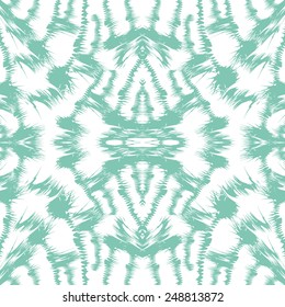 Ethnic monochrome seamless pattern. Hand-drawn background template