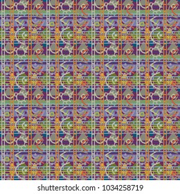 Ethnic motif, boho seamless pattern. Background texture. Wallpaper