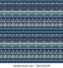 Ethnic motif, boho seamless pattern. Background texture. Wallpaper