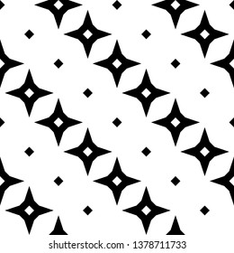 Ethnic motif. Cross shapes background. Signs image.Seamless pattern. Symbols backdrop. Crosses ornament. Stars wallpaper. Digital paper, textile print, web design, abstract. Vector.
