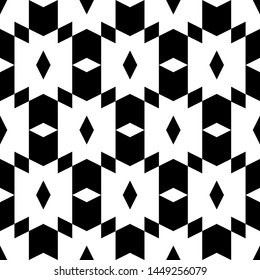 Ethnic motif. Seamless pattern. Rhombuses, figures ornament. Abstract background. Polygons wallpaper. Digital paper, textile print, web design. Geometrical backdrop. Vector.