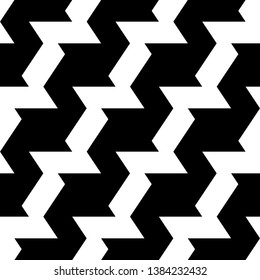 Ethnic motif. Seamless vector. Figures ornament. Curves pattern. Jagged stripes wallpaper. Geometric image. Zigzag lines background. Digital paper, textile print, abstract backdrop.