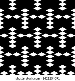 Ethnic motif.Diamonds backdrop. Geometric background. Rhombuses ornament. Digital paper, textile print, web design, abstract. Lozenges wallpaper.Seamless pattern. Vector.