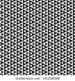 Ethnic motif.Figures background. Geometric backdrop. Triangles, circles ornament. Simple shapes wallpaper. Digital paper, textile print, web design, abstract.Seamless pattern. Vector