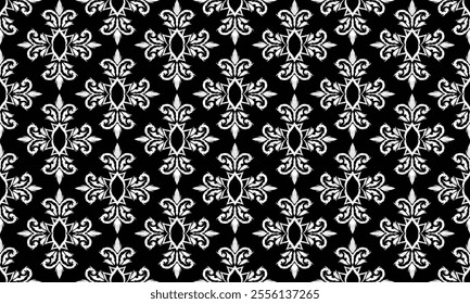 Ethnic motifs pattern for background, carpet, wallpaper, clothing, wrapping, batik, fabric, embroidery style vector illustration.