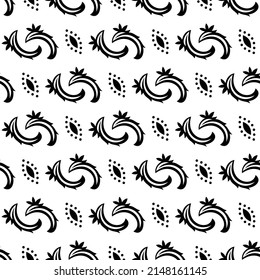 Ethnic motifs Seamless pattern Textile print, web design, digital paper
