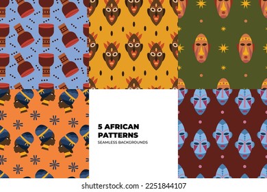 Ethnic navajo pattern set. Tribal art designs ikat Aztec oriental traditional design for backgrounds. Ikat is produced in many traditional textile centres around the world, including India.