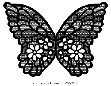 Ethnic Neck Embroidery for fashion and other uses in vector