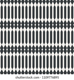 Ethnic net abstract seamless abstract pattern monochrome or two colors vector