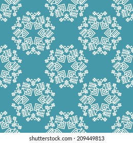 Ethnic northern seamless pattern geometric background Seamless pattern can be applied on different surfaces such as wallpaper, web page background, clothes and other fabrics, phone or tablet cases