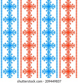 Ethnic northern seamless pattern geometric background Seamless pattern can be applied on different surfaces such as wallpaper, web page background, clothes and other fabrics, phone or tablet cases