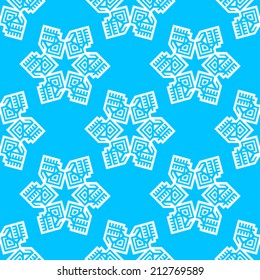 Ethnic northern seamless pattern geometric background  Seamless pattern can be applied on different surfaces such as wallpaper, web page background, clothes and other fabrics, phone or tablet cases