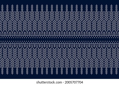 Ethnic oriental ikat pattern traditional. Patterns design for fabric,wallpaper,background,wall,tile,carpet,wrapping,clothing,batik,Abstract geometric ethnic pattern, thai style