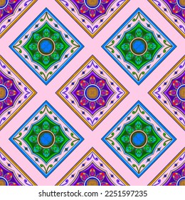 ethnic oriental pattern Geometric Design for background traditional,Geometric ethnic oriental pattern traditional Design for background,Multiform,polyhedron, local fabric pattern ethnic,wallpaper,art
