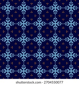 Padrão étnico oriental tradicional border.Saree Sarong Motifs Africano boho indiano, design de bordados, fundo abstrato.design para textura, tecido, roupas, decoração

