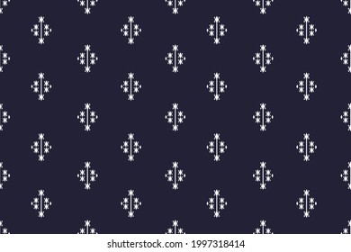 Ethnic oriental seamless pattern design for fabric ,wallpaper,clothing,wrapping,vector,illustration,embroidery