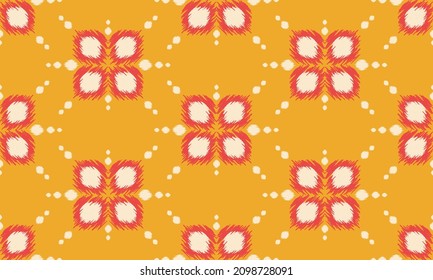 Ethnic oriental seamless pattern traditional Design for background,carpet,wallpaper,clothing,wrapping,Batik,fabric,Vector illustration.embroidery style.
