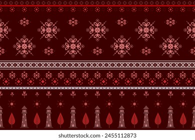 Ethnic oriental traditions geometric seamless pattern. Native Aztec vintage patterns style design for fabric, clothing, texture, textile, decoration, element, ornament, wallpaper, wrapping, printing