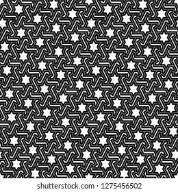 Ethnic ornament. Ancient mosaic. Figures background. Tribal backdrop. Ethnical image. Folk wallpaper. Tribe motif. Digital paper, web design, textile print. Seamless pattern. Vector art work