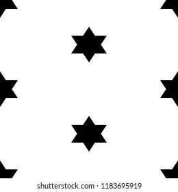 Ethnic ornament. Arabian stars background. Ethnical folk image. Tribe motif. Ancient mosaic. Tribal wallpaper. Digital paper, web design, textile print, abstract, backdrop. Seamless pattern. Vector