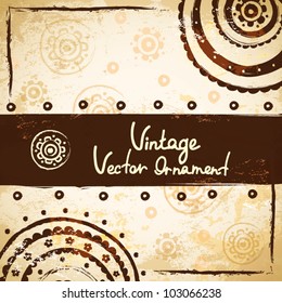 Ethnic ornament background