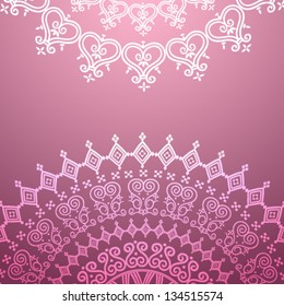 Ethnic ornament. Background with traditional patterns.