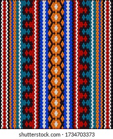  Ethnic ornament for fabrics, interiors, ceramics and furniture in the style of Latin America.
 