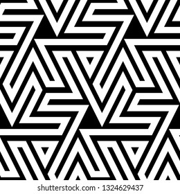 Ethnic ornament. Figures, triangles pattern. Geometric wallpaper. Tribal background. Folk backdrop. Mosaics motif. Digital paper, web design, textile print. Seamless image. Vector art work