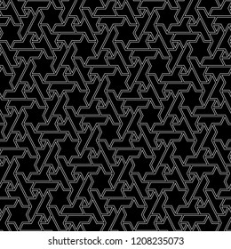 Ethnic ornament. Folk pattern. Tribe motif. Tribal wallpaper. Ancient mosaic. Embroidery background. Digital paper, web design, backdrop, textile print, vector. Art work illustration. Seamless image