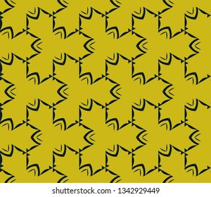 Ethnic ornament. Folk pattern. Tribe motif. Embroidery background. Digital paper, web design, textile print, backdrop. Seamless image. Vector artwork illustration.