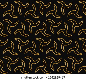 Ethnic ornament. Folk pattern. Tribe motif. Embroidery background. Digital paper, web design, textile print, backdrop. Seamless image. Vector artwork illustration.