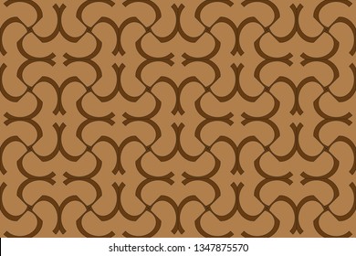 Ethnic ornament. Folk pattern. Tribe motif. Embroidery background. Digital paper, web design, textile print, backdrop. Seamless image.  brown color, brown pattern,       
