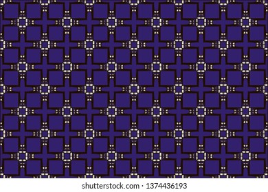 Ethnic ornament. Folk pattern. Tribe motif. Embroidery background. Digital paper, web design, textile print, backdrop. Seamless image. Vector artwork illustration 