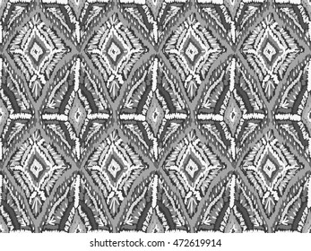Ethnic ornament pattern. Abstract boho style background. Hippie fashion fabric. Vector seamless texture for web design, wrapping paper, clothes or interior textile.
