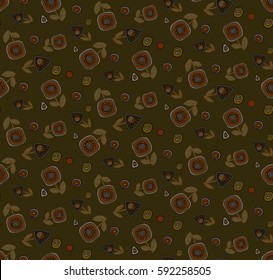 ethnic ornament pattern  background, of ornament for fabric, packing paper, the map, the invitation.