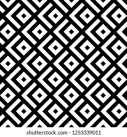Ethnic ornament. Polygons pattern. Diamonds, curves motif. Chevrons, rhombuses wallpaper. Geometrical figures background. Geometric backdrop. Digital paper, textile print, abstract. Seamless vector.