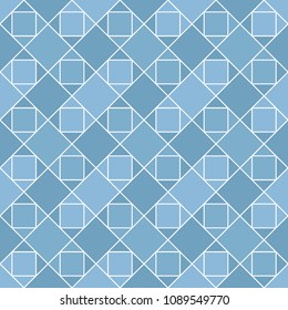 Ethnic ornament. Seamless geometric pattern. Ancient mosaic. Flooring background. Tribal wallpaper. Ethnical folk image. Tribe motif. Digital paper, web design, textile print, backdrop. Vector art.