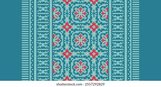 Ethnic ornament. Seamless Navajo pattern. Vector Illustration · Navajo pattern background. border Zigzag pattern. Aztec pattern. Native
