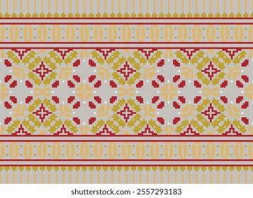 Ethnic ornament. Seamless Navajo pattern. Vector Illustration · Navajo pattern background. border Zigzag pattern. Aztec pattern. Native