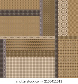 ethnic ornament seamless pattern design